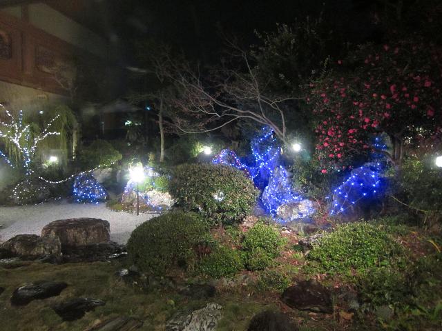 景福宮　お庭もクリスマスエディション！