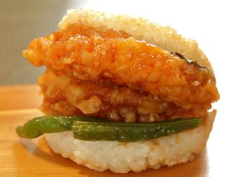 モスライスバーガー海老の天ぷら