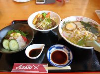 高知市 FAMILY RESTAURANT ASAHI ファミリーレストランアサヒ 満足プチ丼セット