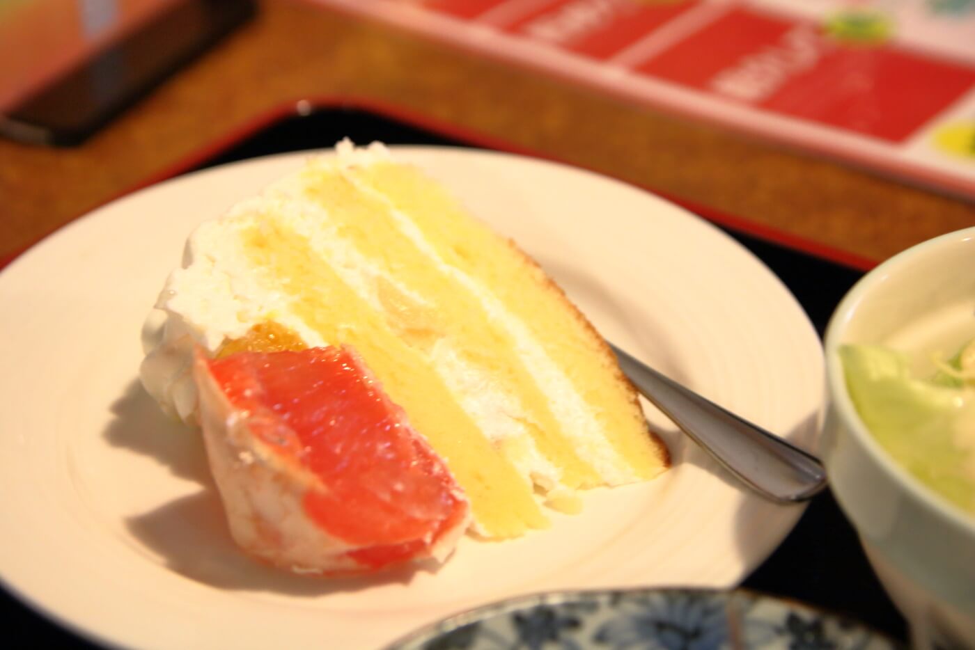 焼肉菜館 大五郎 デザートのケーキ