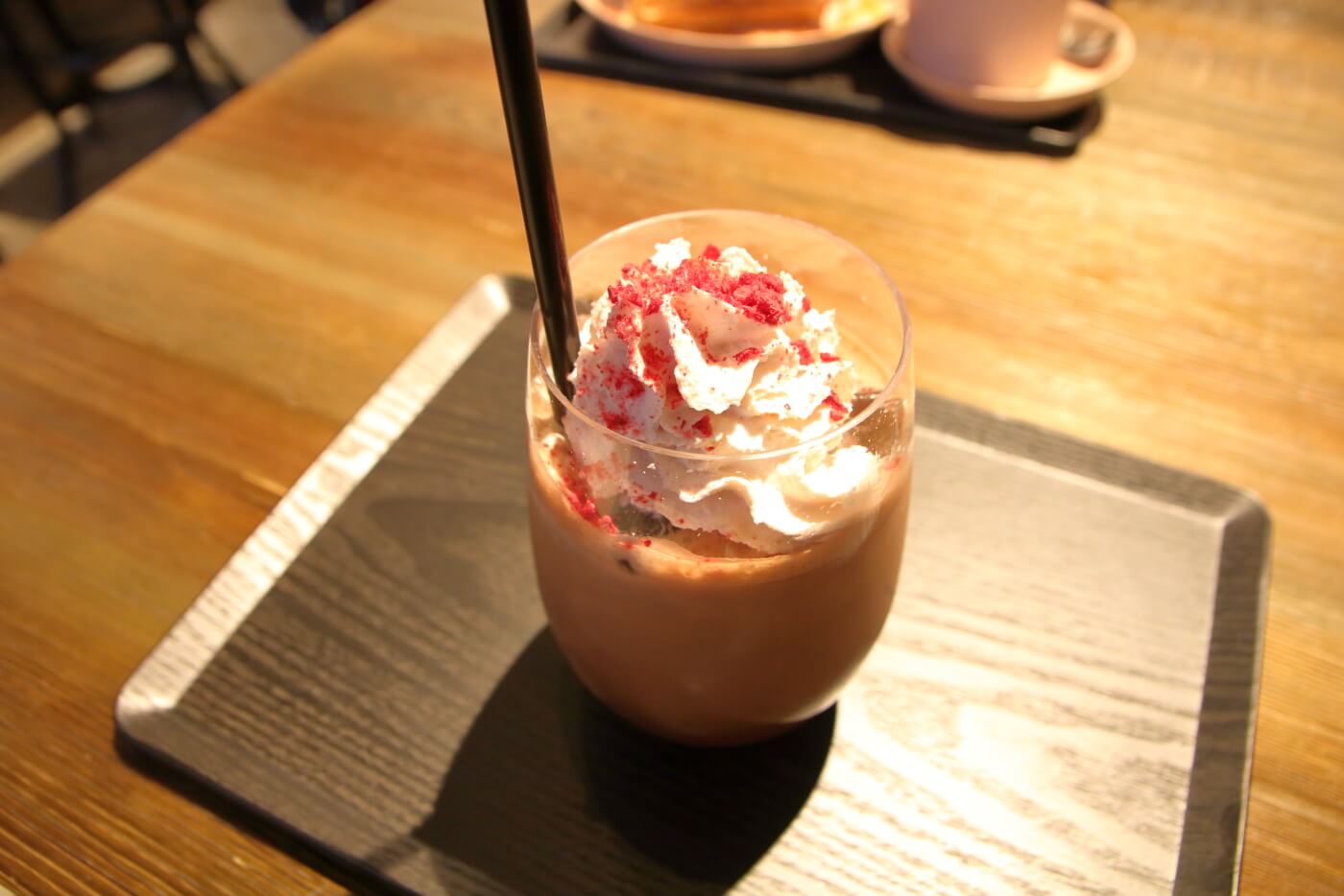 ファニーズワッフル高知店 ミルク+マダガスカルチョコレート(アイス)