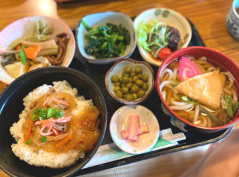 農家レストランくさぶきランチ