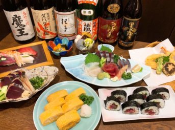 高知香南市野市町 まんぷく亭 店内料理画像